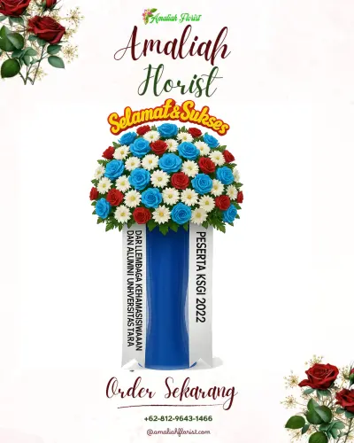 Standing Flower di Benuamelayu Darat